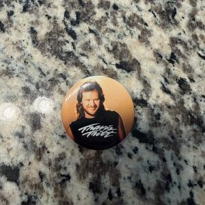 Travis Tritt Button Pin
